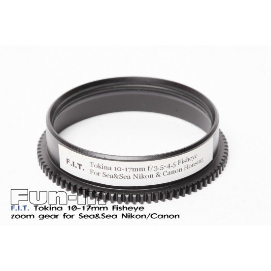 F.I.T. Tokina 10-17mm Fisheye 變焦環 for Sea&Sea Nikon/Canon
