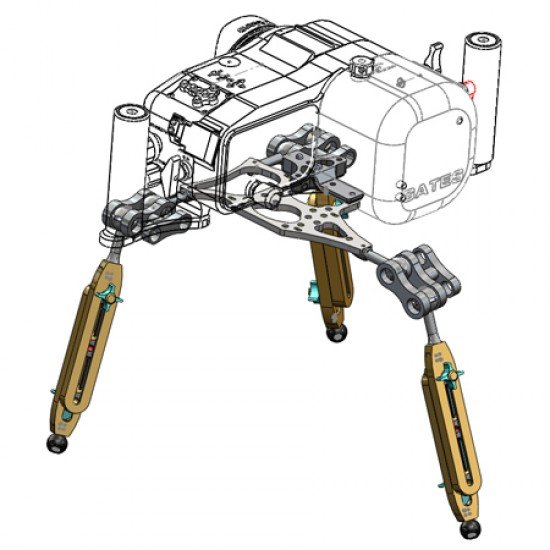 Gates 三腳架 for 小型 Gates 防水盒 (AX100)