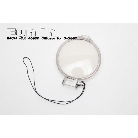 INON -0.5 白色擴散片 for S-2000 (4600K) INON -0.5 白色擴散片 for S-2000 (4600K)