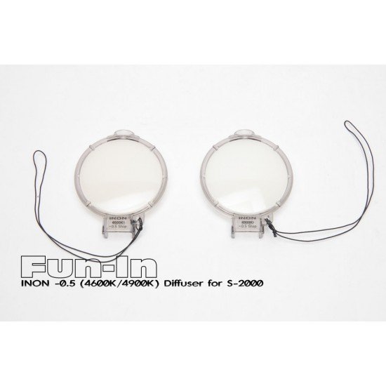 INON -0.5 白色擴散片 for S-2000 (4600K) INON -0.5 白色擴散片 for S-2000 (4600K)