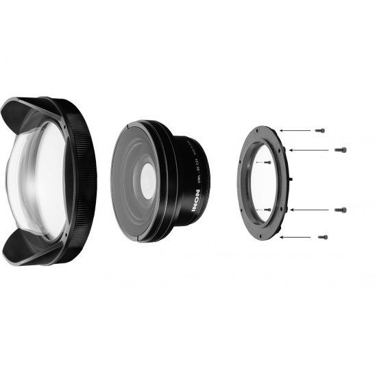 INON Dome Lens Unit IIIG 魚眼轉換鏡 for UWL-95 C24/UWL-95S (光學玻璃高畫質版)