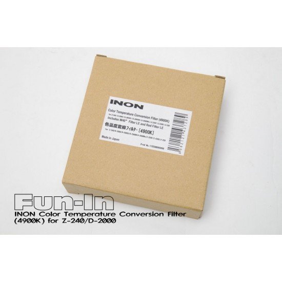 INON 色溫轉換濾鏡 (4900K) for Z-240/D-2000