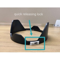 Marelux 140mm 光學玻璃球面鏡頭罩