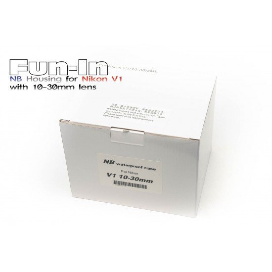 NB 防水盒 for Nikon V1 與 10mm/10-30mm鏡頭