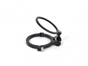 Nauticam SMC-1 可以利用 Flip Holder 可掀式折環疊加/翻開 Multiplier 1