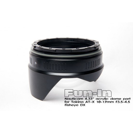 Nauticam N120 4.33" 壓克力Dome鏡頭罩 for Tokina AT-X 10-17mm F3.5-4.5 Fisheye DX
