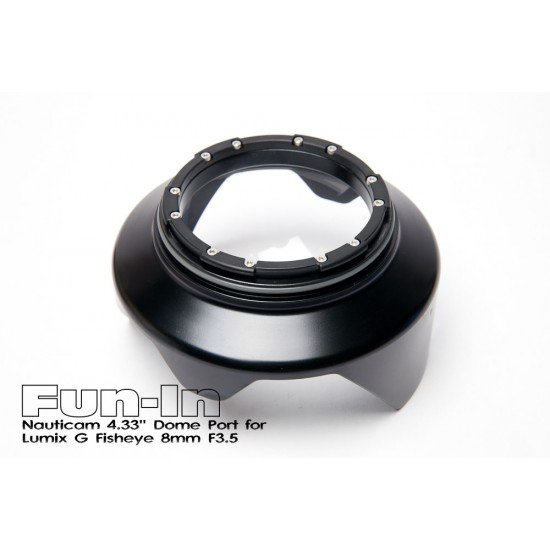 Nauticam N85 4.33'' Dome 鏡頭罩 for Lumix G Fisheye 8mm F3.5