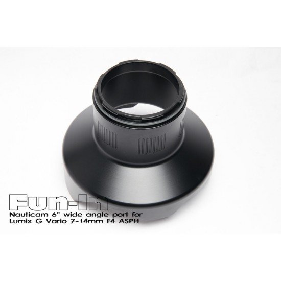 Nauticam N85 6'' 廣角鏡頭罩 for Lumix G Vario 7-14mm F4 ASPH