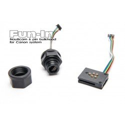 Nauticam 6 pin 閃燈接座 for Canon 系統 Nauticam 6 pin 閃燈接座 for Canon 系統