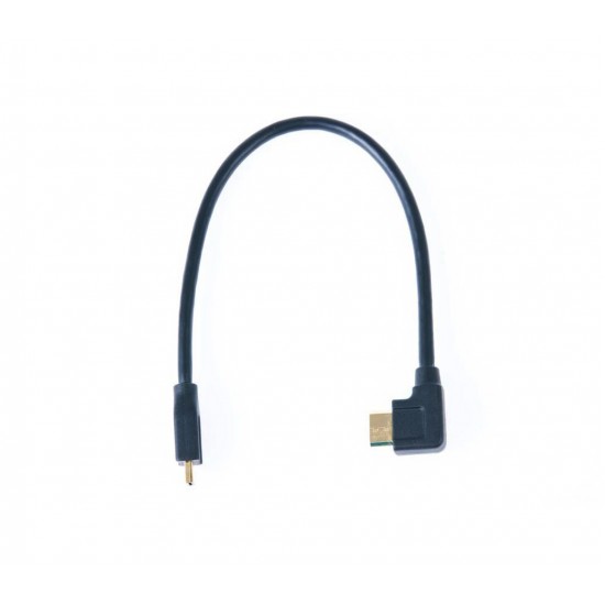 Nauticam HDMI (D-C) 連接線 (長度 240mm, 連接 HDMI bulkhead 與相機)