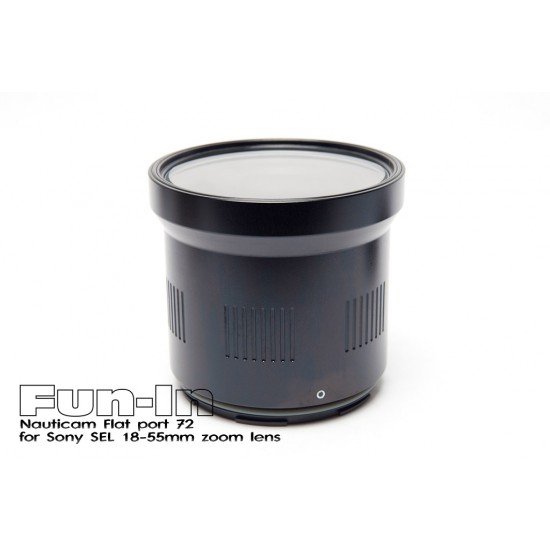 Nauticam N85 Flat Port 72 鏡頭罩 for Sony SEL 18-55mm 變焦鏡