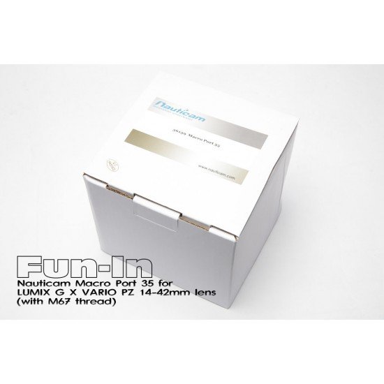 Nauticam N85 微距鏡頭罩 Macro Port 35 for Panasonic Lumix G X VARIO PZ 14-42mm lens (M67螺牙)