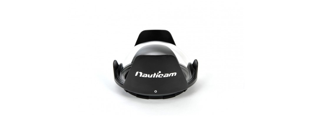Nauticam 5D4 配佳能8-15mm，裝 3 公分延伸環和 140mm 全幅機用mini dome