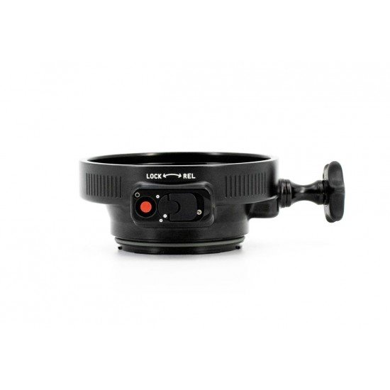 Nauticam N85 to N120 50mm 鏡頭罩轉接環 II (有變焦控制桿, 可使用 N120 DSLR 變焦環)
