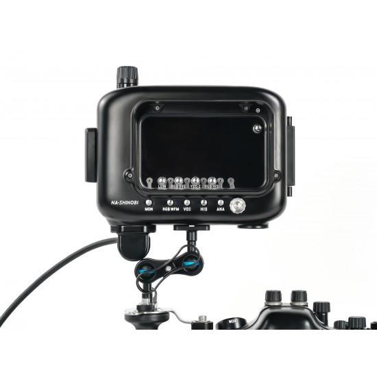 Nauticam NA-Shinobi-S 外接銀幕防水盒 for Atomos Shinobi 5.2" 4K HDMI Monitor with SDI input (接單訂貨)