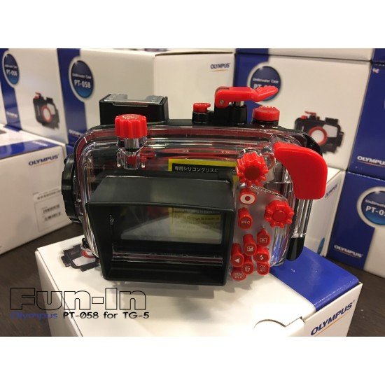 Olympus PT-058 防水盒 for TG-5 (INON S-2000加購特惠價NT10,000) Olympus PT-058 防水盒 for TG-5 (INON S-2000加購特惠價NT10,000)