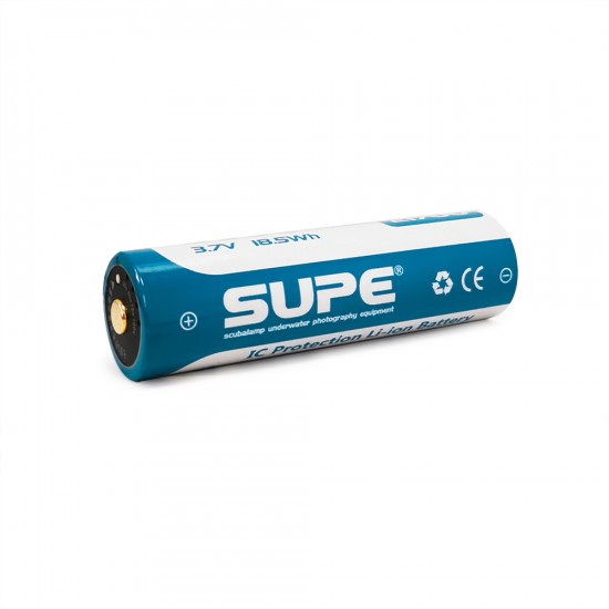 SUPE 21700 電池 3.7V 18.5Whr 5000mAh 含TypeC充電口及電量顯示
