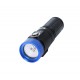 SUPE F24 對焦燈 (藍色外殼, 1,200 流明, 4色燈光切換白色, 紅色, 藍色, 粉紅色)