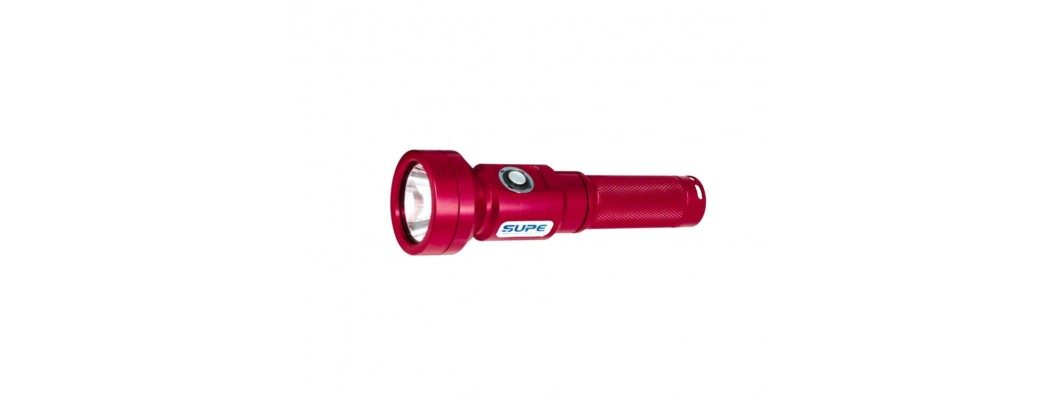 SUPE RD90 V2 潛水燈（聚光） (2000 流明, 持續 270 分鐘, 支援USB Type C充電) (Scubalamp)