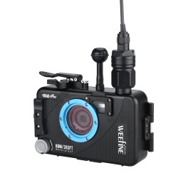 Weefine WFHTG6 Pro 防水盒 for Olympus TG-5/TG-6/TG-7 (內建真空測漏系統)