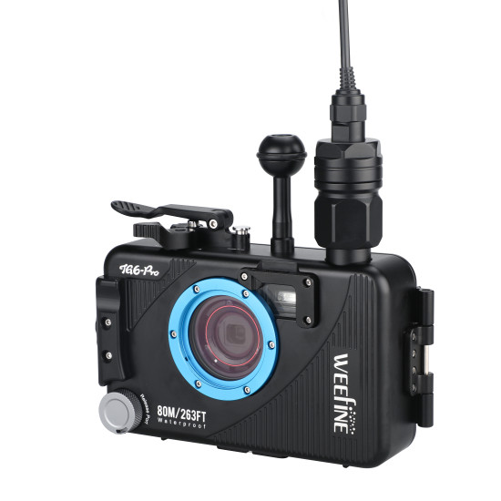 Weefine WFHTG6 Pro 防水盒 for Olympus TG-5/TG-6/TG-7 (內建真空測漏系統)