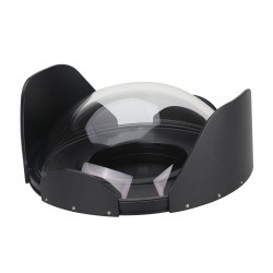 Weefine 230mm 光學玻璃球面鏡頭罩