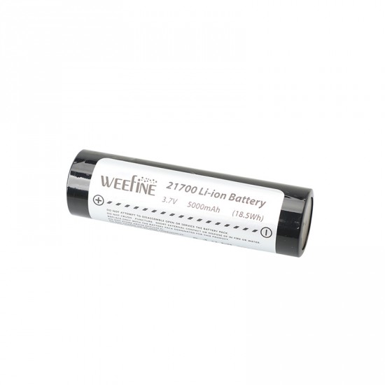 Weefine WF091 21700 鋰電池 3.7V/5000mAh/18.5Whr for SZ1500/1200FR