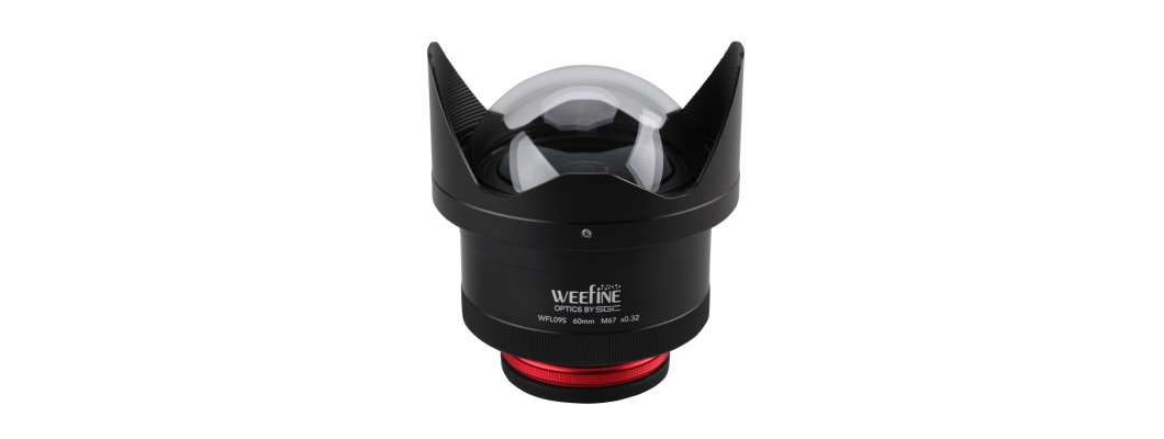 Weefine 旗艦鏡頭 WFL09S，水下可拆裝超廣角鏡 (FOV 154.8)